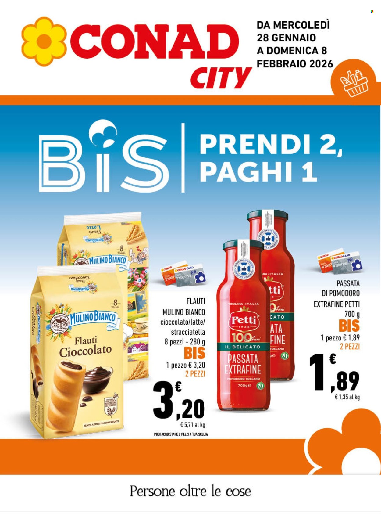 Volantino Conad - 29/1/2026 - 8/2/2026. Pagina 1