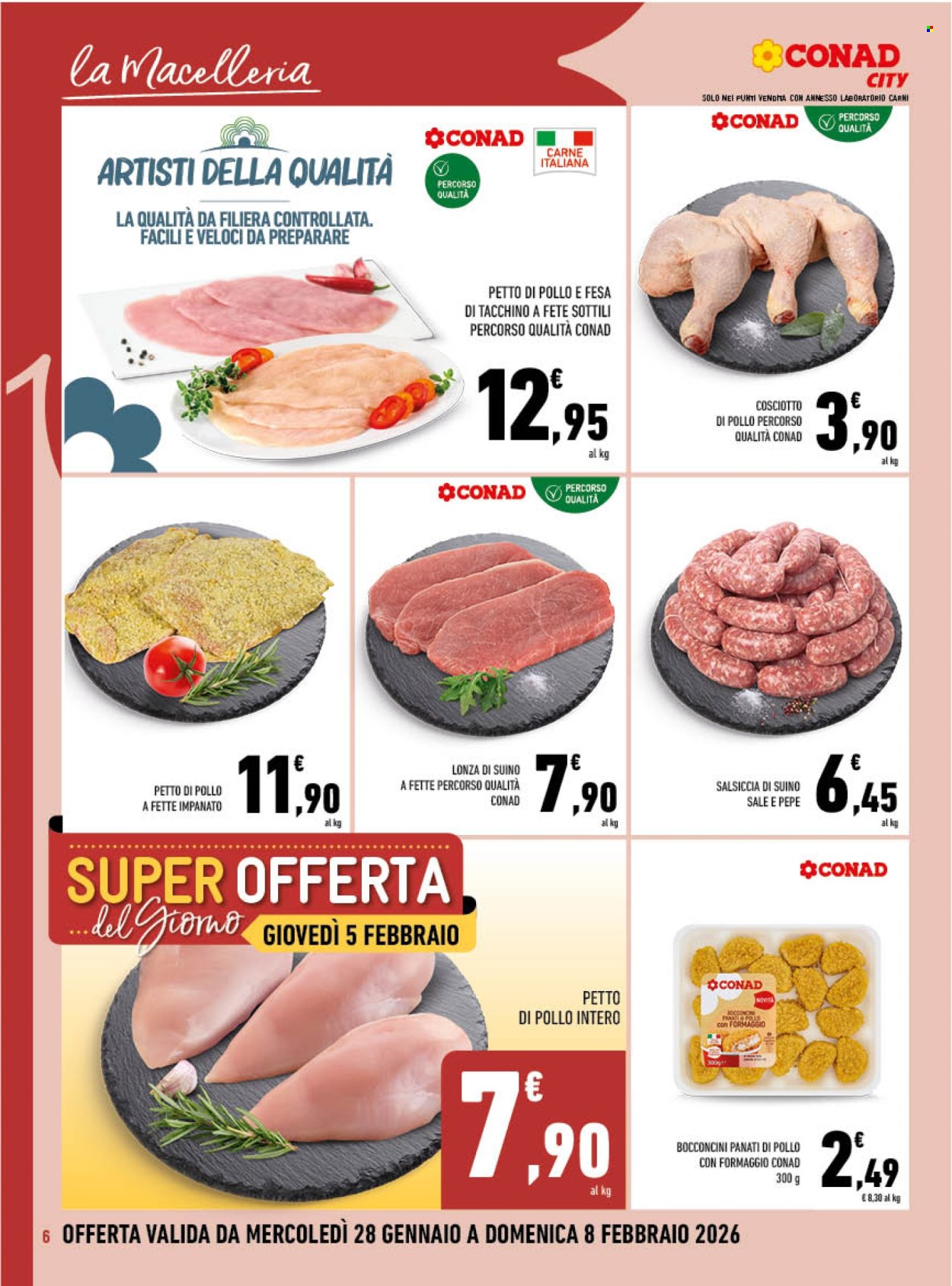 Leták Conad - 29.1.2026 - 8.2.2026. Strana 6