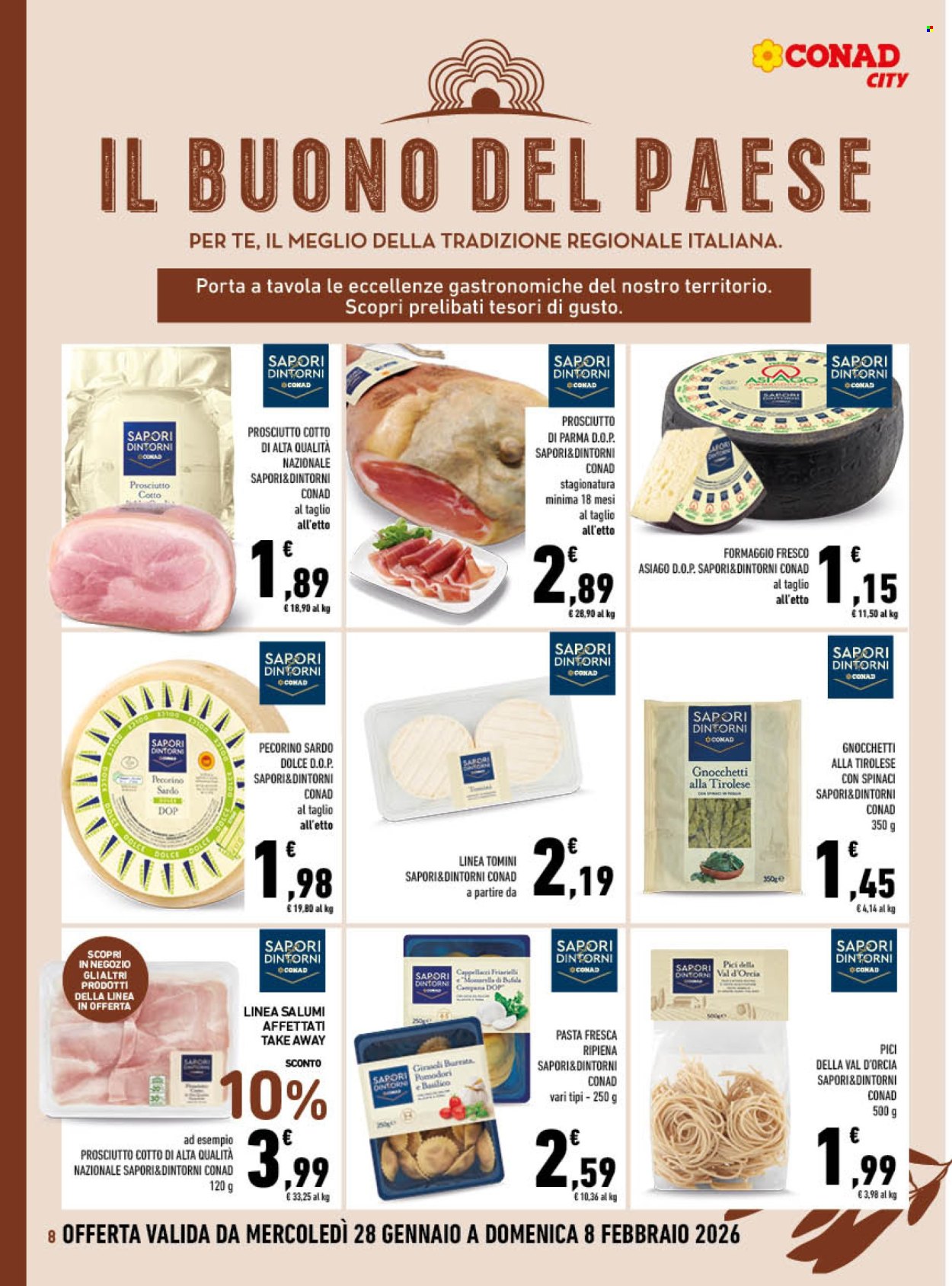 Leták Conad - 29.1.2026 - 8.2.2026. Strana 8
