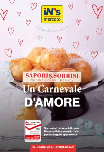 Volantino iN's Mercato - 28/1/2026 - 8/2/2026.