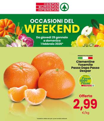 Volantino Interspar - 29/1/2026 - 1/2/2026.