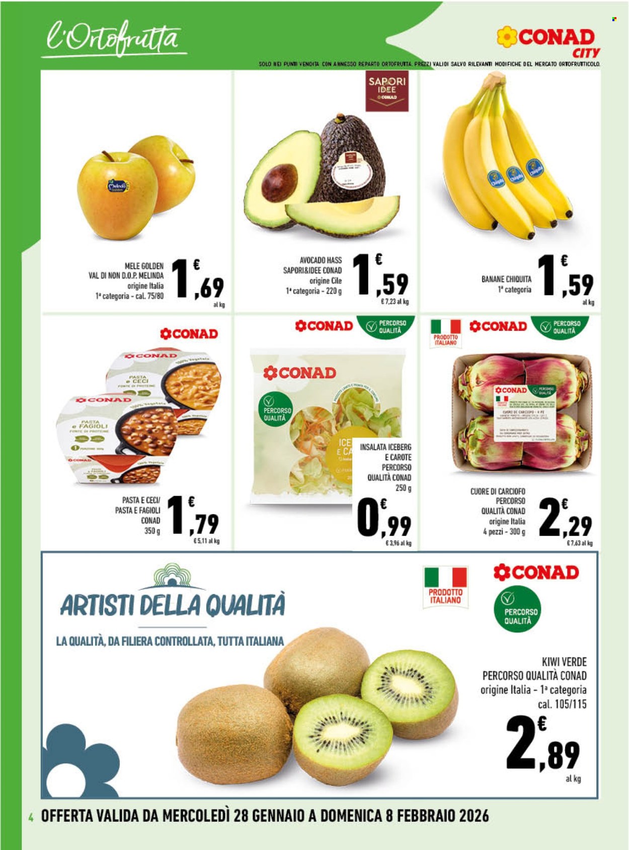 Volantino Conad City - 28/1/2026 - 8/2/2026. Pagina 4
