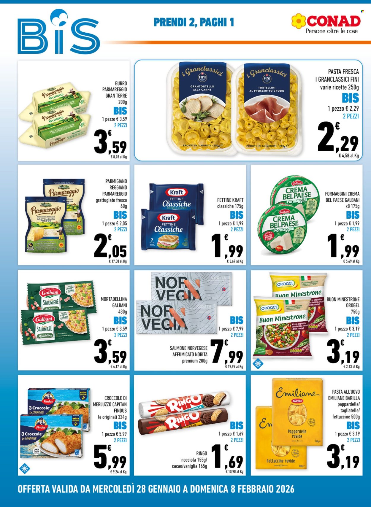 Volantino Margherita Conad - 28/1/2026 - 8/2/2026. Pagina 2