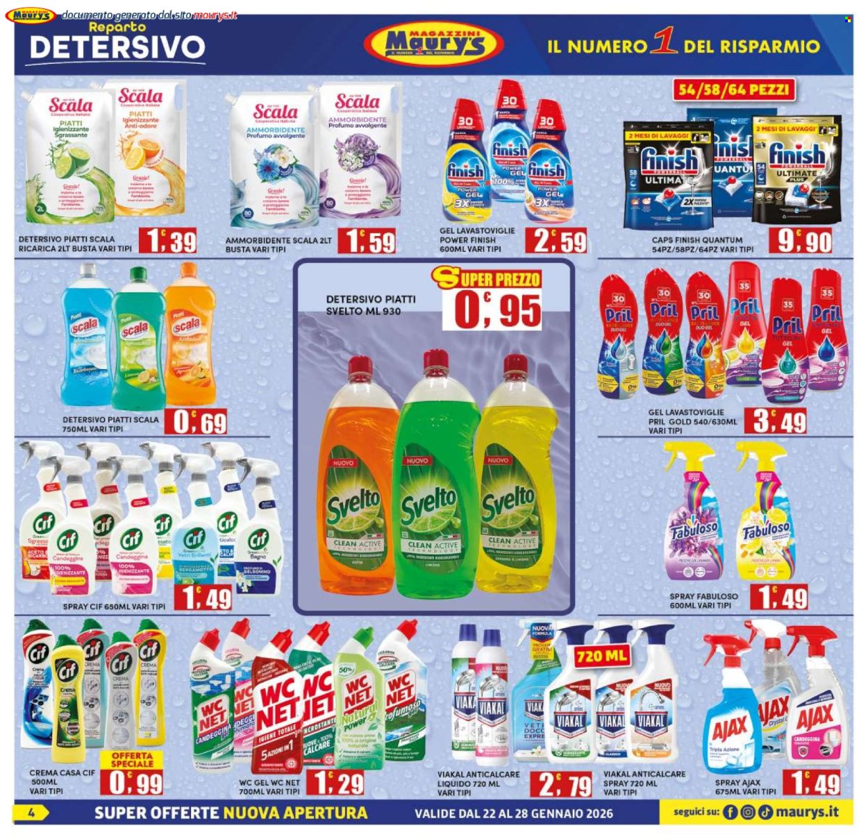 Volantino Maury's - 22/1/2026 - 28/1/2026. Pagina 4