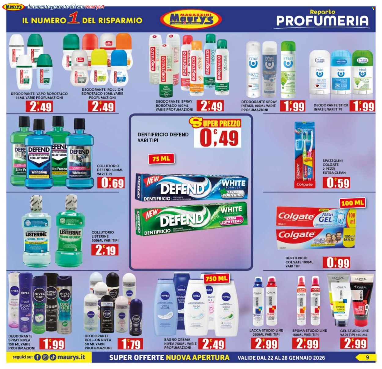 Leták Maury's - 22.1.2026 - 28.1.2026. Strana 9