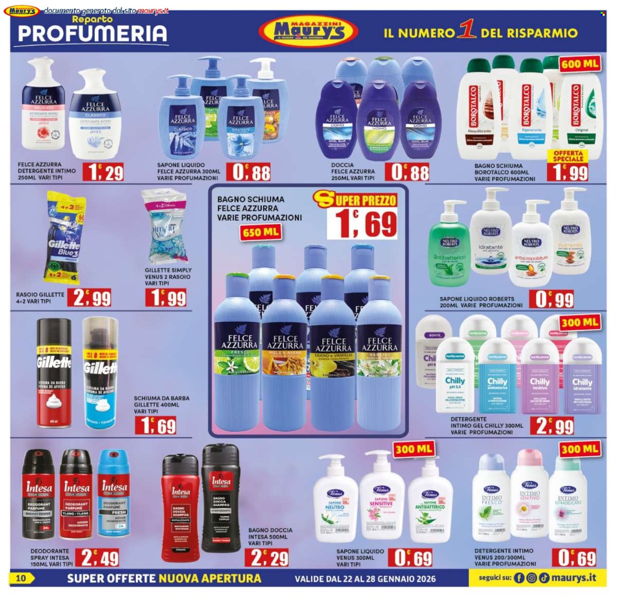Leták Maury's - 22.1.2026 - 28.1.2026. Strana 10