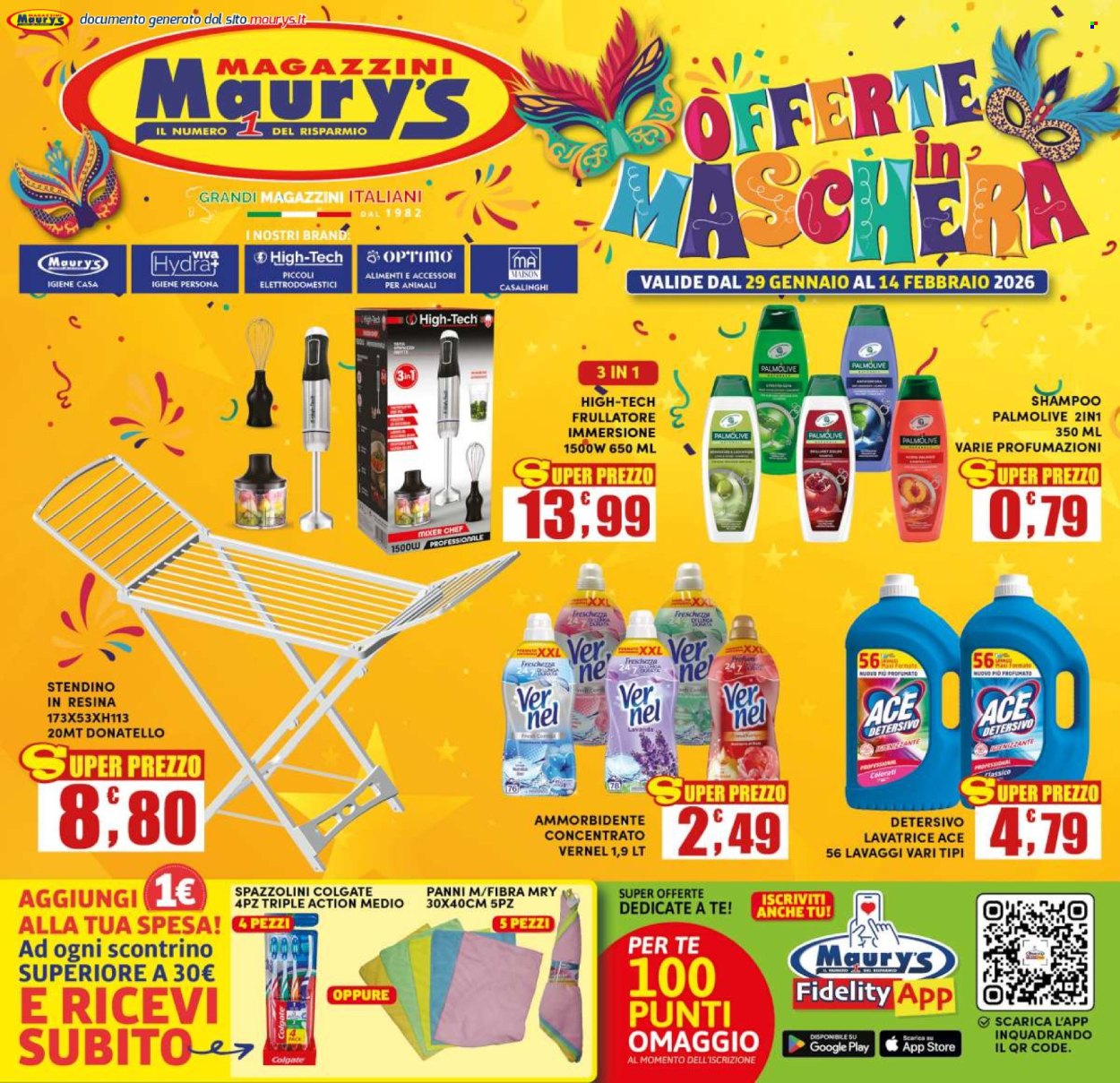 Leták Maury's - 29.1.2026 - 14.2.2026. Strana 1