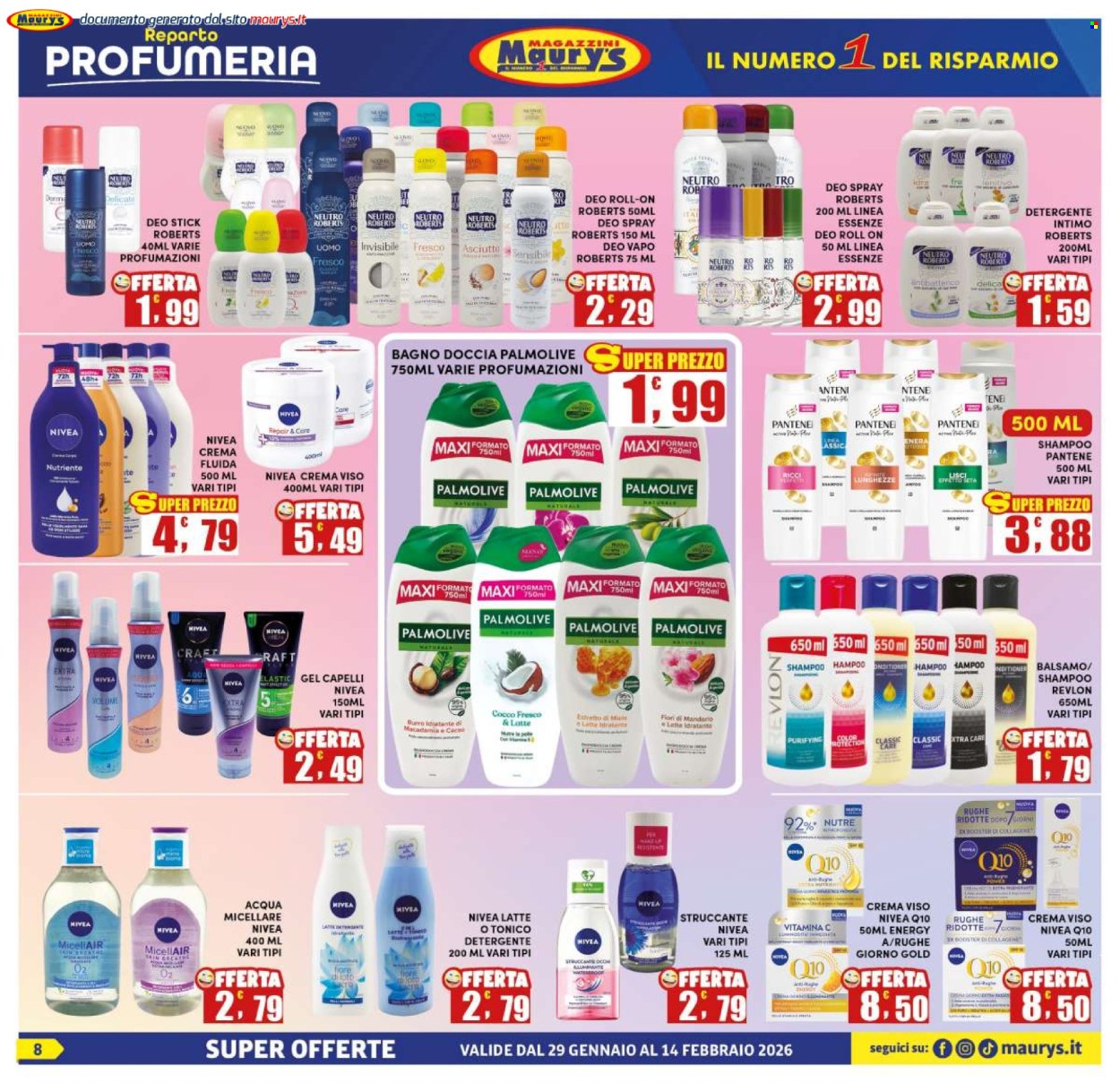 Leták Maury's - 29.1.2026 - 14.2.2026. Strana 8