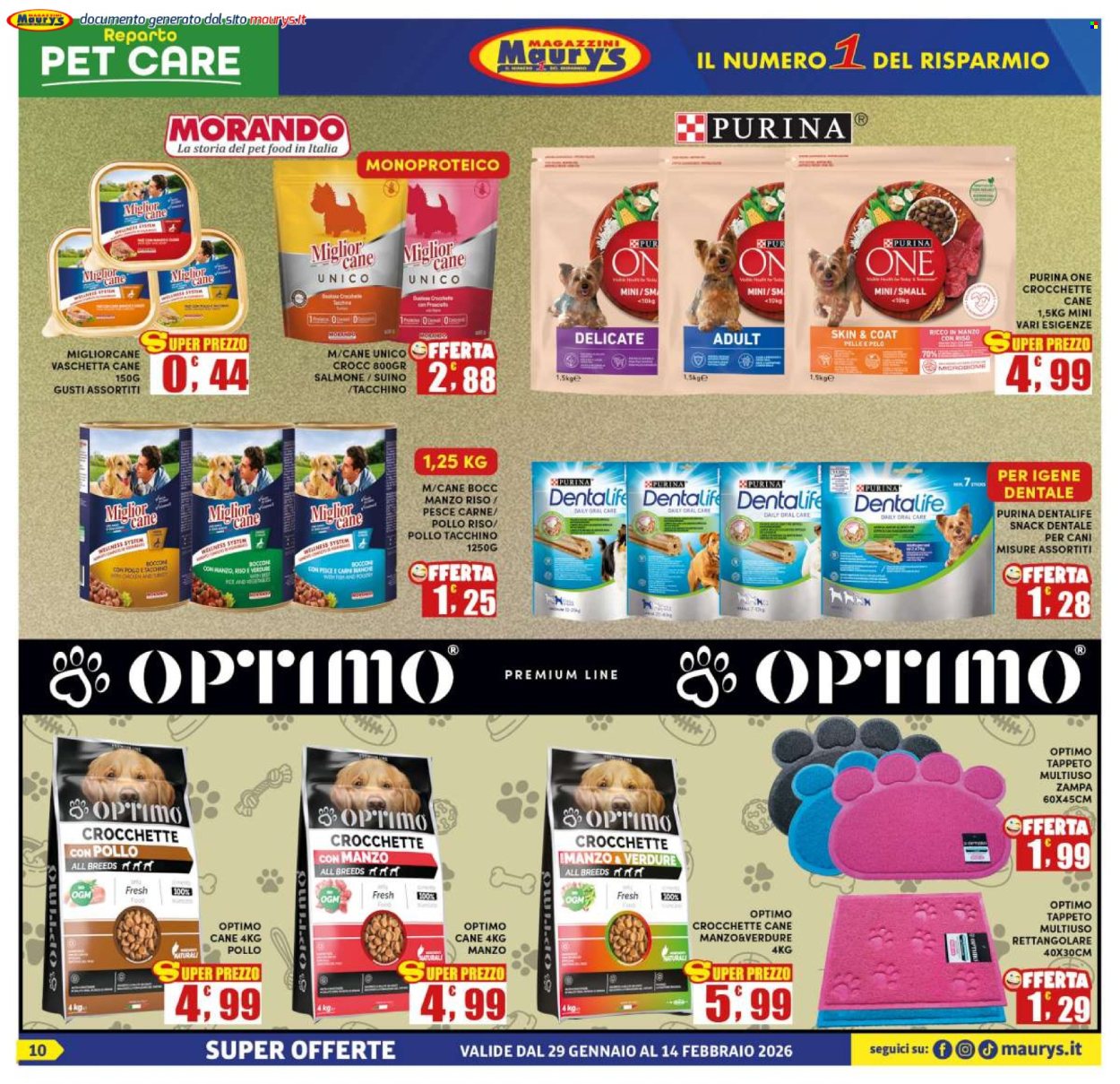 Leták Maury's - 29.1.2026 - 14.2.2026. Strana 10