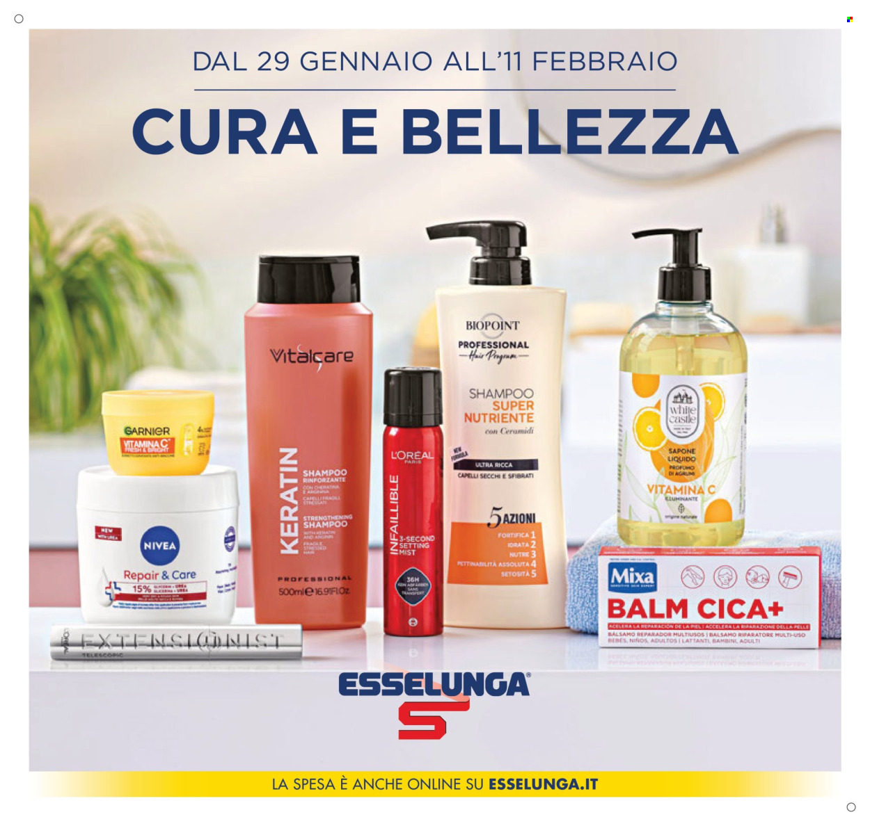 Volantino Esselunga - 29/1/2026 - 11/2/2026. Pagina 1