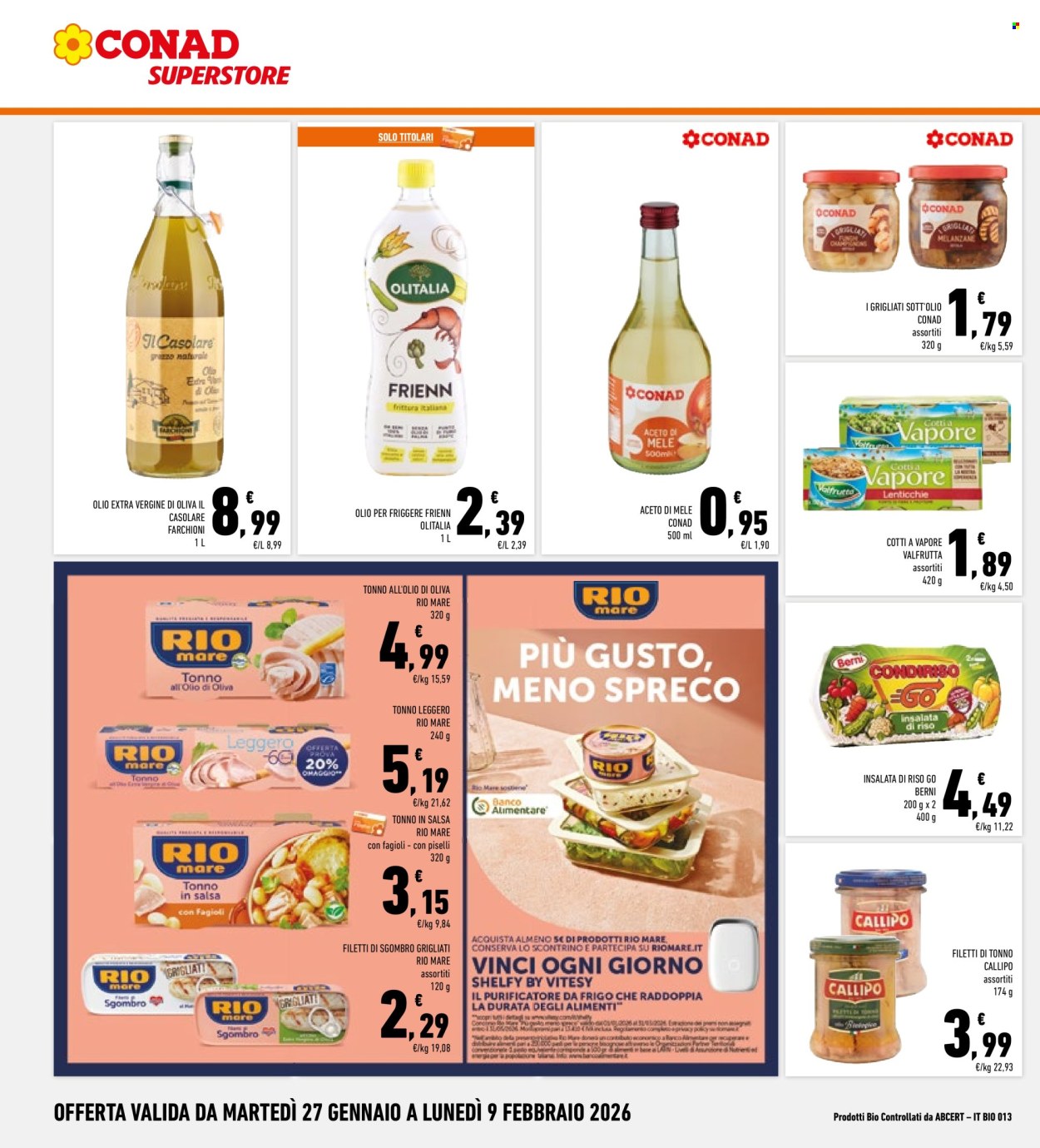 Volantino Conad Superstore - 27/1/2026 - 9/2/2026. Pagina 16
