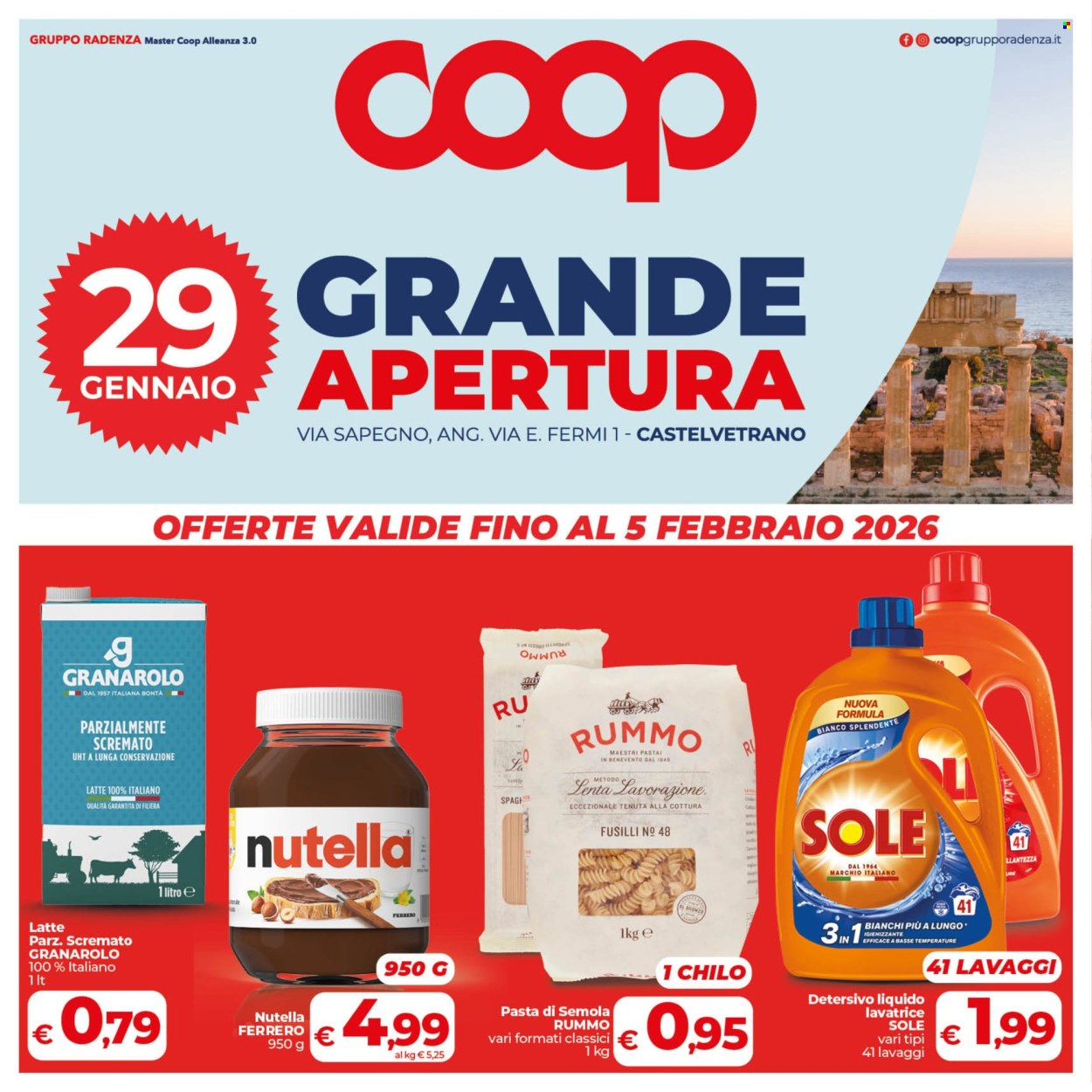 Volantino Coop - 29/1/2026 - 5/2/2026. Pagina 1