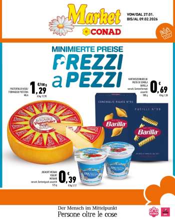 Volantino Market Conad - 27/1/2026 - 9/2/2026.