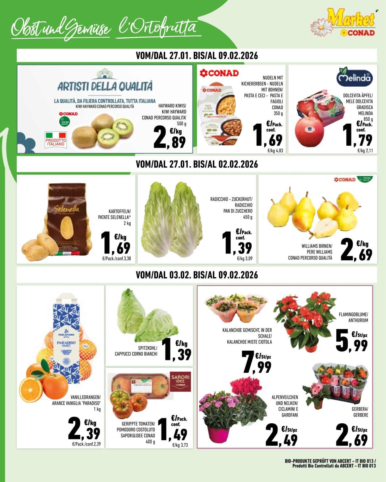 Volantino Market Conad - 27/1/2026 - 9/2/2026. Pagina 2