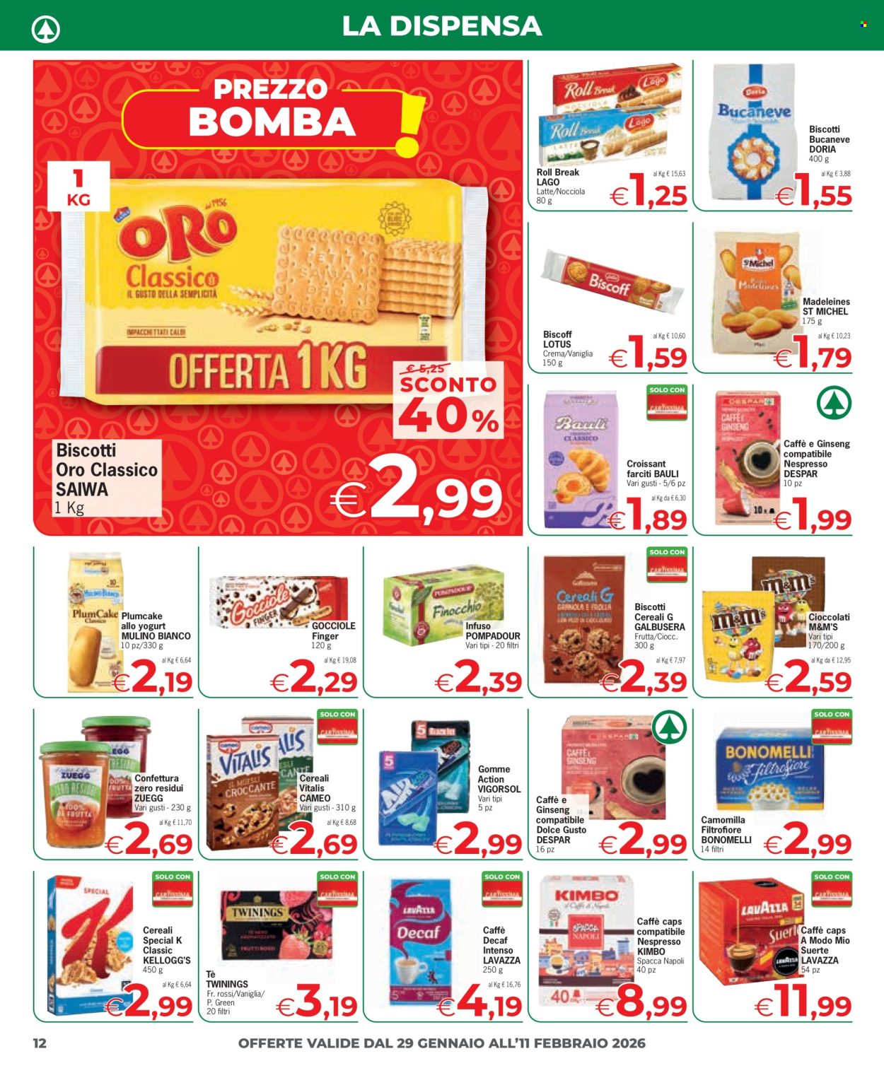 Volantino Despar - 29/1/2026 - 11/2/2026. Pagina 12