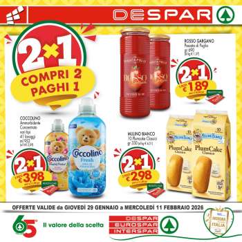 Volantino Eurospar - 29/1/2026 - 11/2/2026.