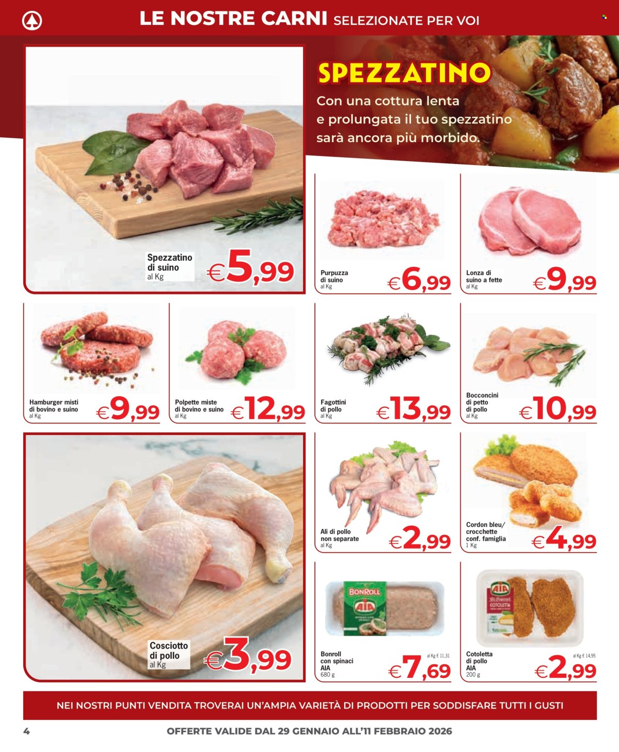 Leták Eurospar - 29.1.2026 - 11.2.2026. Strana 4