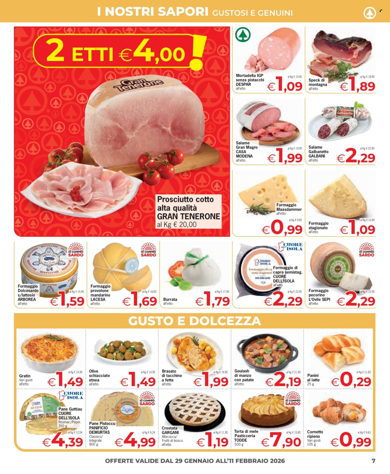 Leták Eurospar - 29.1.2026 - 11.2.2026. Strana 7