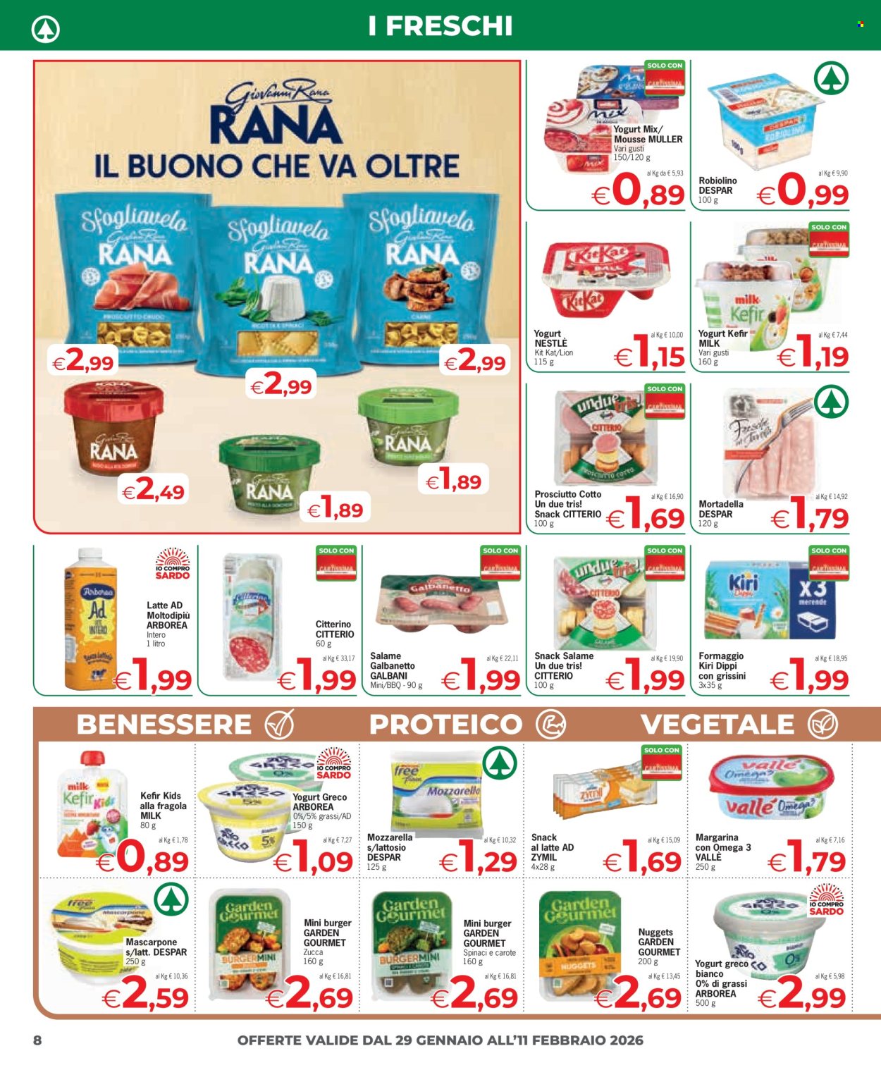 Leták Eurospar - 29.1.2026 - 11.2.2026. Strana 8