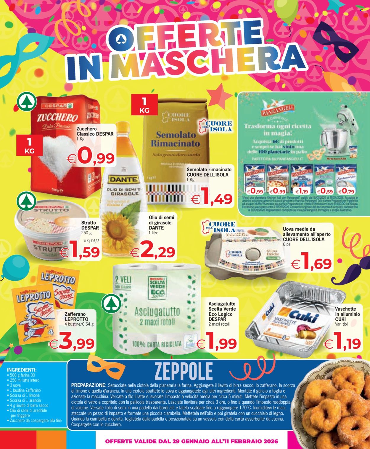 Volantino Eurospar - 29/1/2026 - 11/2/2026. Pagina 11