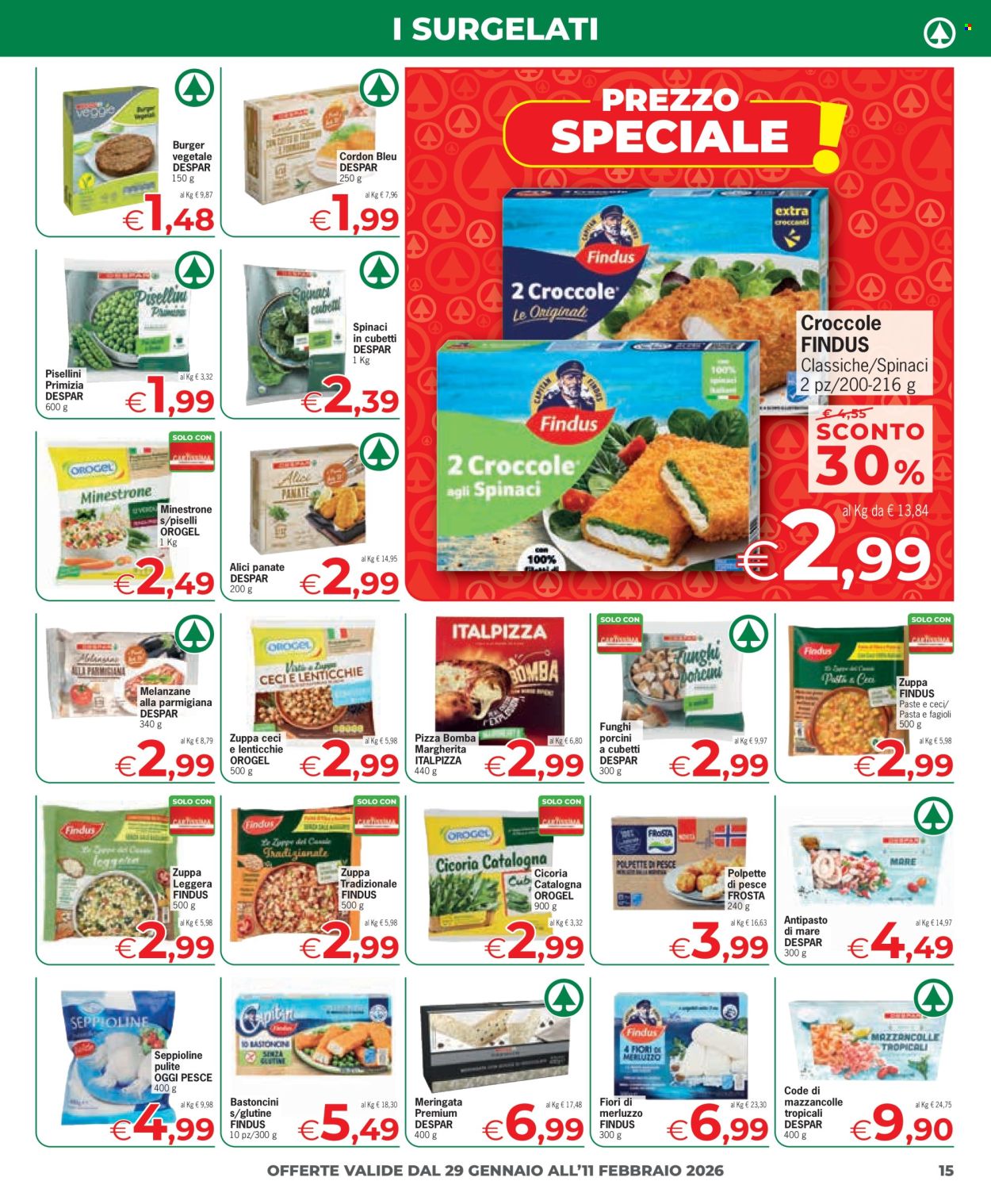Leták Eurospar - 29.1.2026 - 11.2.2026. Strana 15