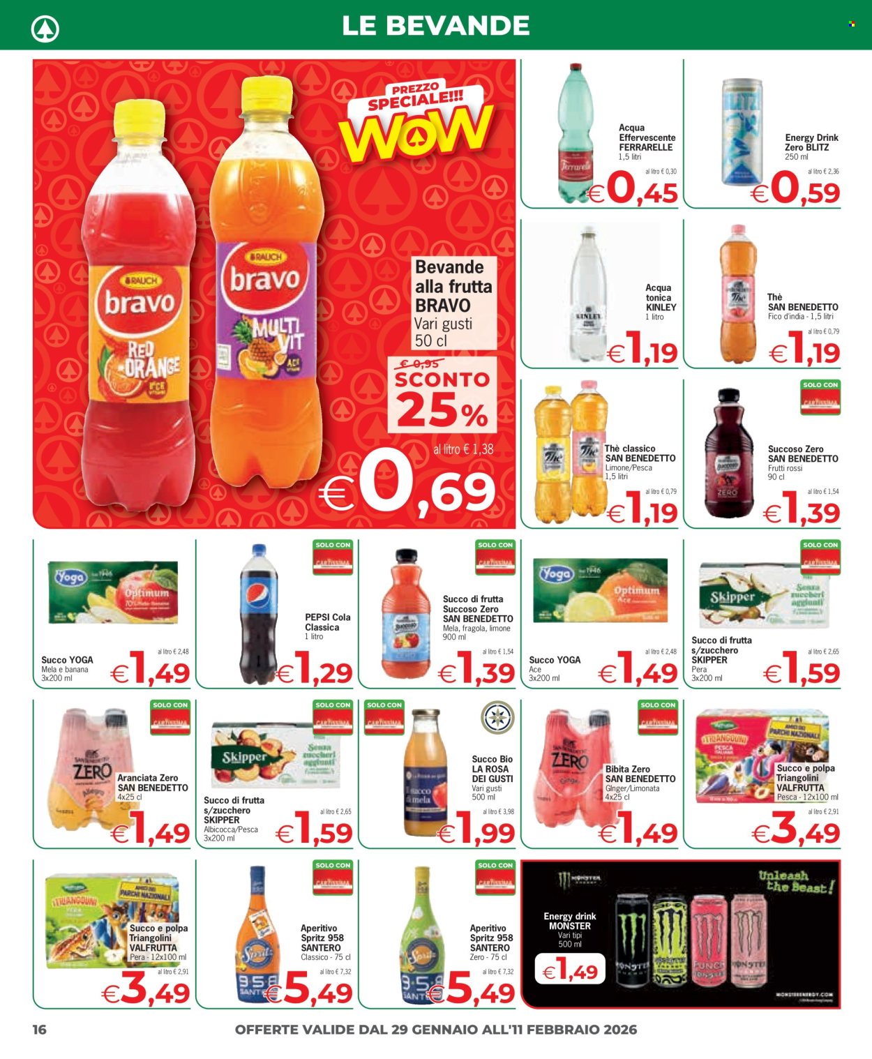 Leták Eurospar - 29.1.2026 - 11.2.2026. Strana 16