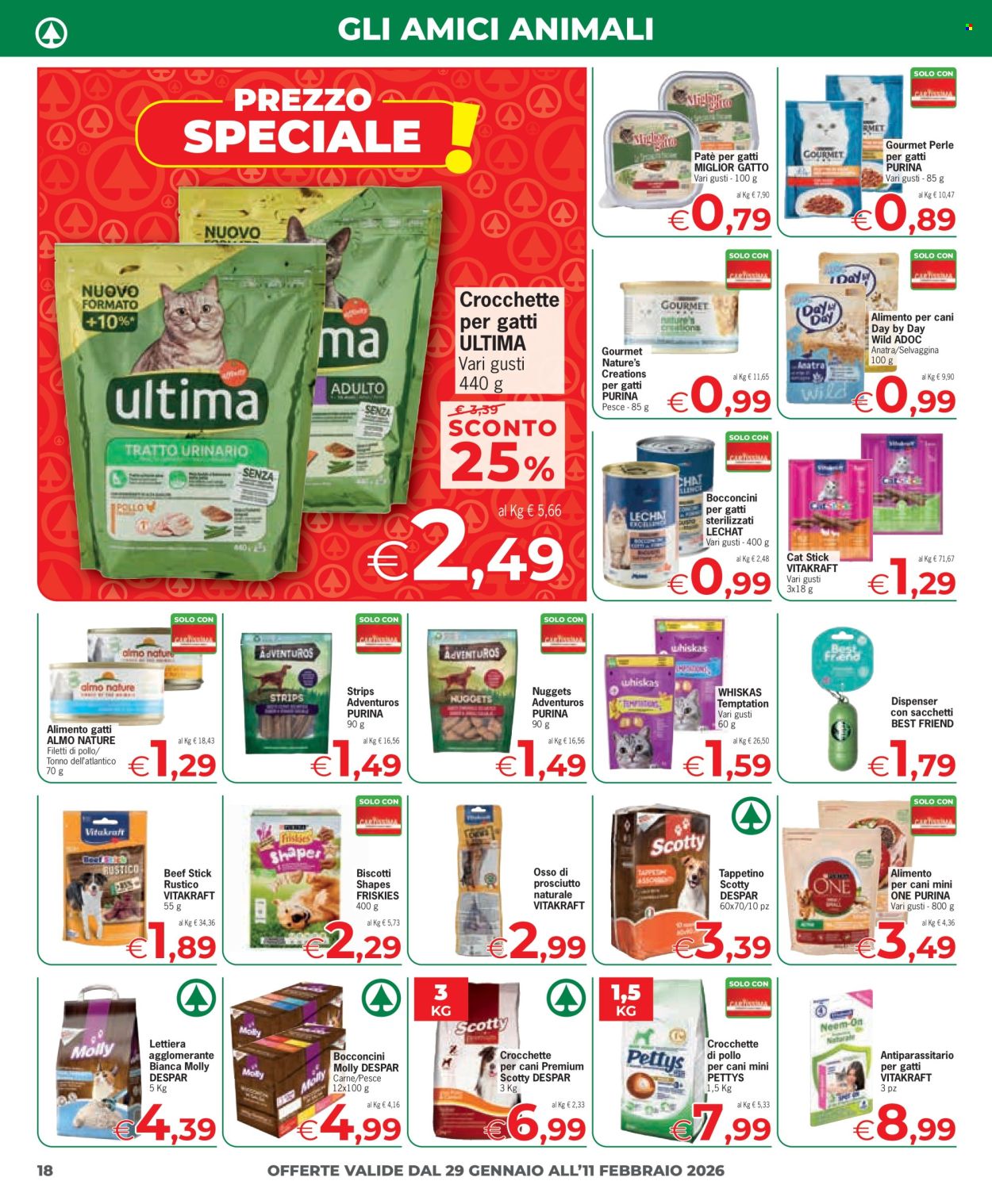 Leták Eurospar - 29.1.2026 - 11.2.2026. Strana 18