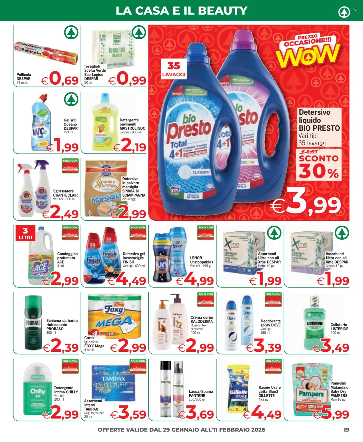 Leták Eurospar - 29.1.2026 - 11.2.2026. Strana 19
