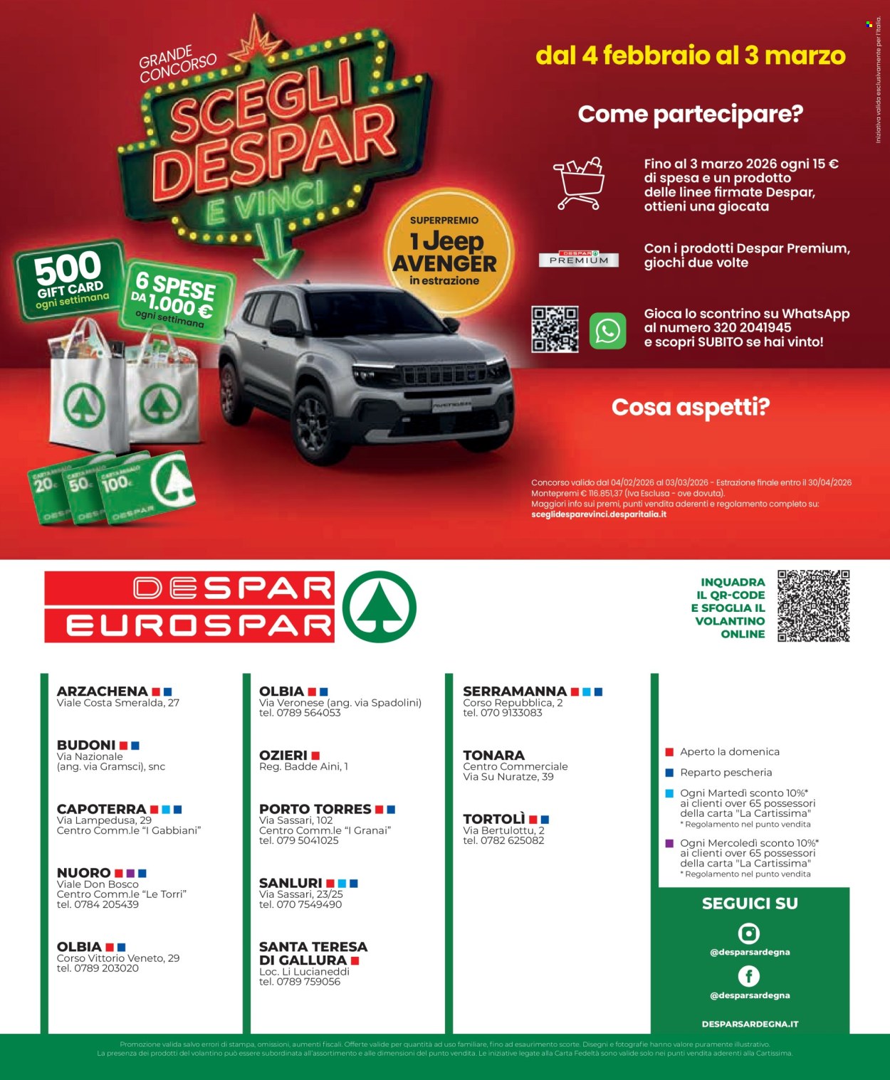 Leták Eurospar - 29.1.2026 - 11.2.2026. Strana 20