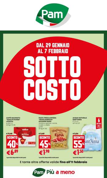 Volantino Pam Panorama - 29/1/2026 - 11/2/2026.