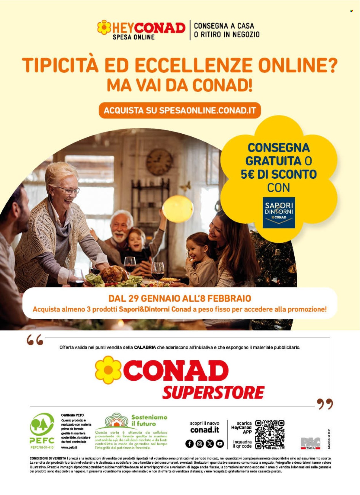 Volantino Conad Superstore - 29/1/2026 - 22/2/2026. Pagina 16