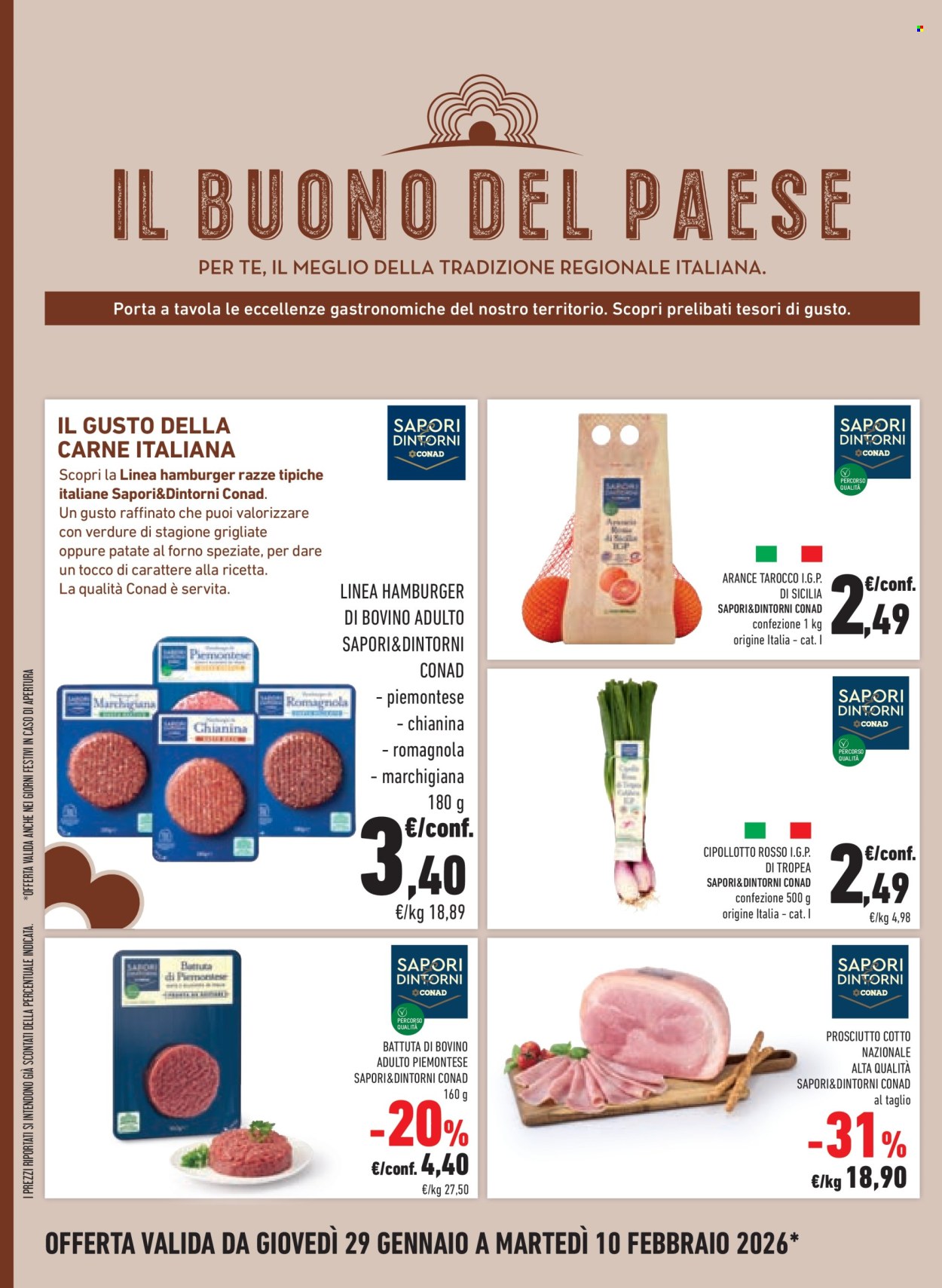 Volantino Conad City - 29/1/2026 - 10/2/2026. Pagina 12
