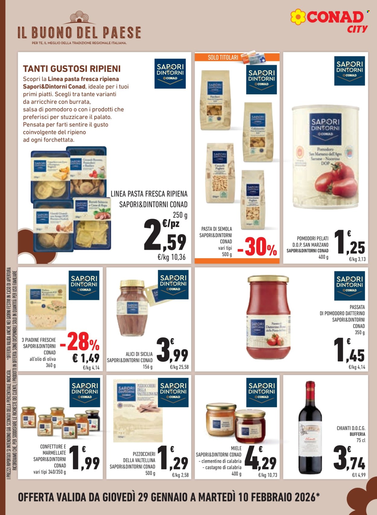 Volantino Conad City - 29/1/2026 - 10/2/2026. Pagina 14