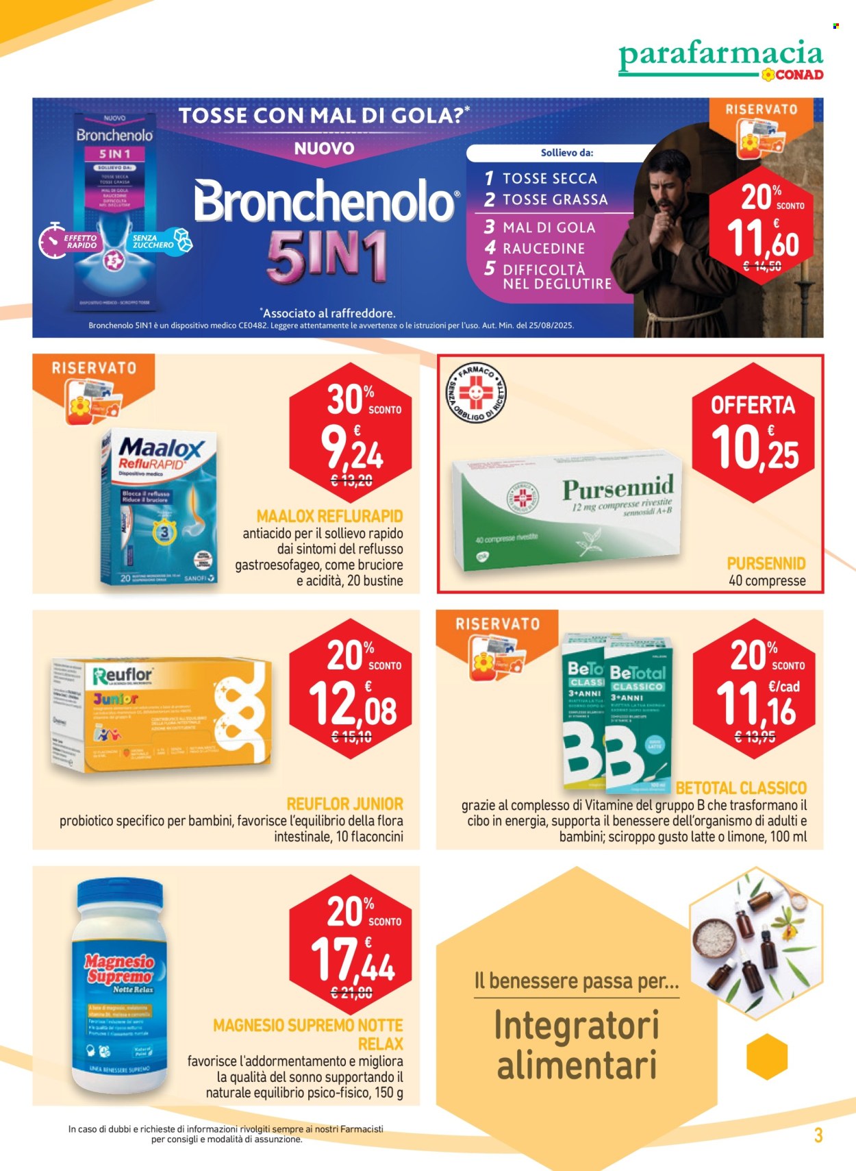 Leták Parafarmacia Conad - 29.1.2026 - 25.2.2026. Strana 3