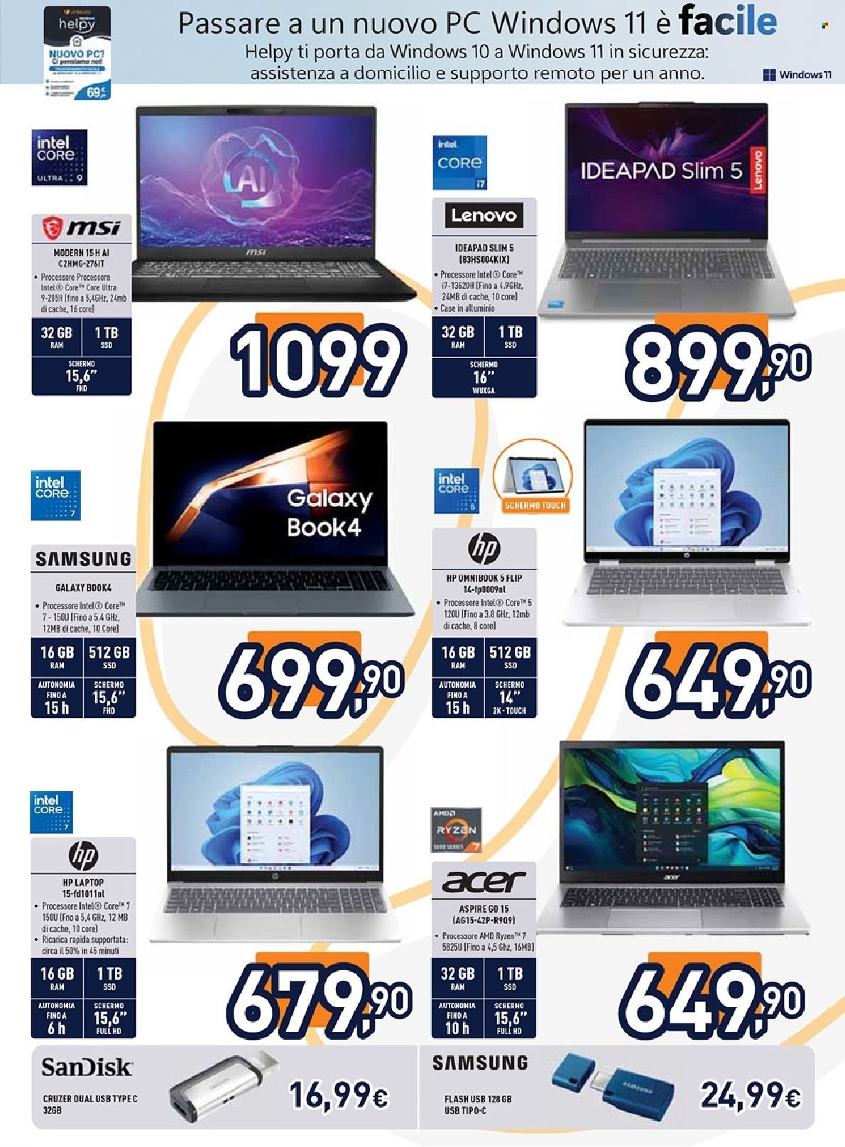 Volantino Unieuro - 30/1/2026 - 12/2/2026. Pagina 9