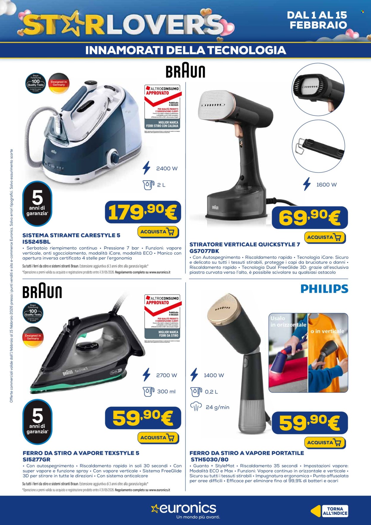 Volantino Euronics - 1/2/2026 - 15/2/2026. Pagina 8