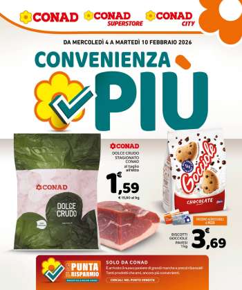 Volantino Conad - 4/2/2026 - 10/2/2026.