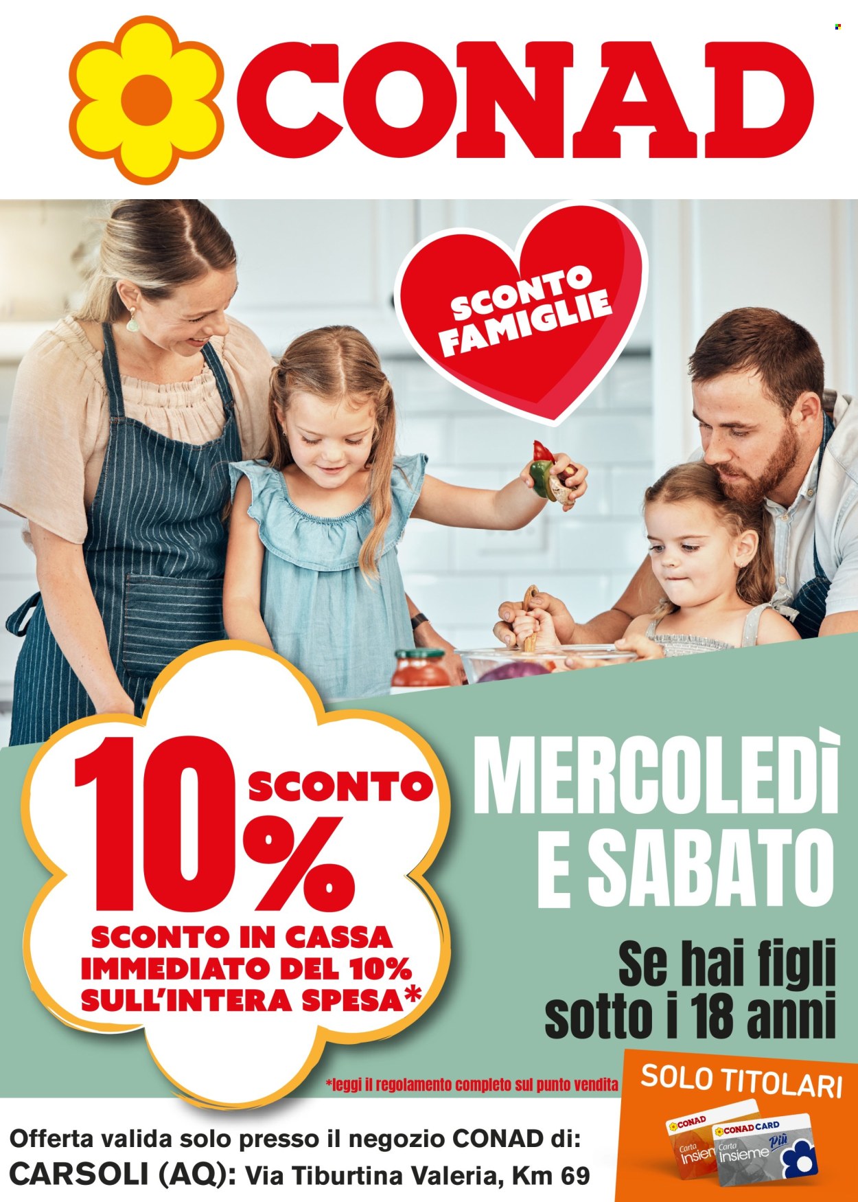 Volantino Conad - 4/2/2026 - 4/4/2026. Pagina 1