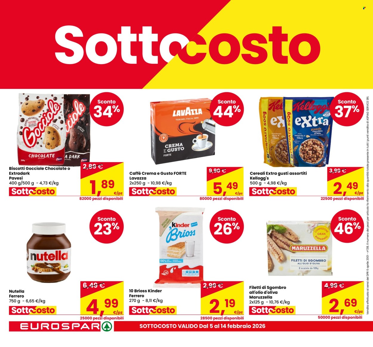 Volantino Eurospar - 5/2/2026 - 18/2/2026. Pagina 4