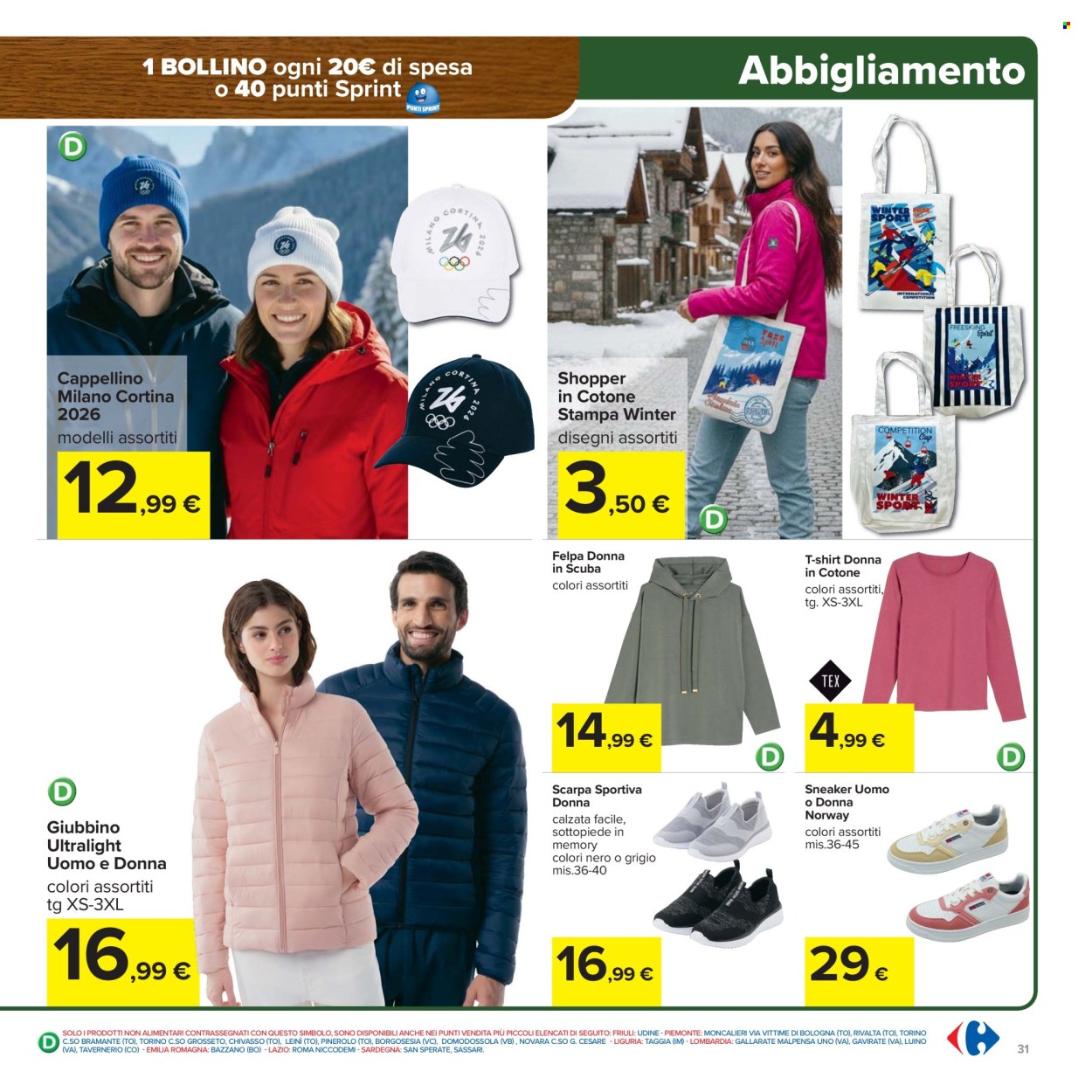 Volantino Carrefour - 6/2/2026 - 15/2/2026. Pagina 31