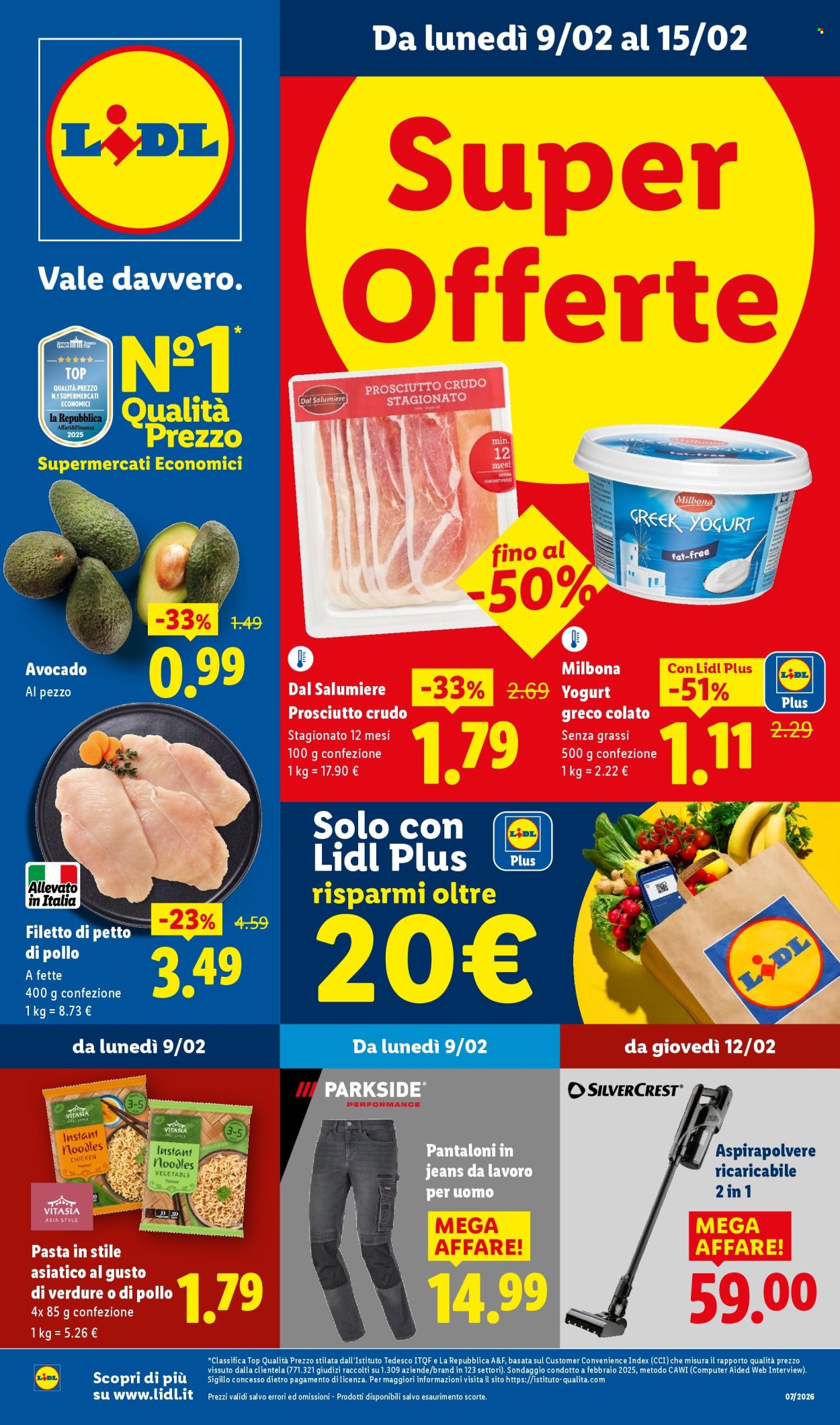 Volantino Lidl - 9/2/2026 - 15/2/2026. Pagina 1