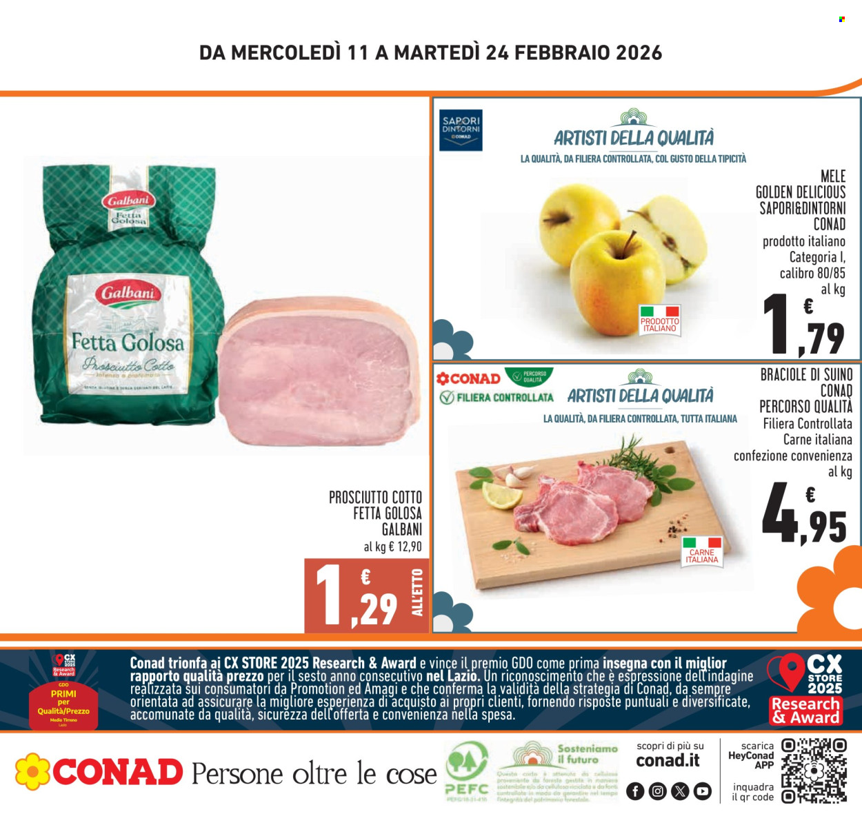 Volantino Conad - 11/2/2026 - 24/2/2026. Pagina 24