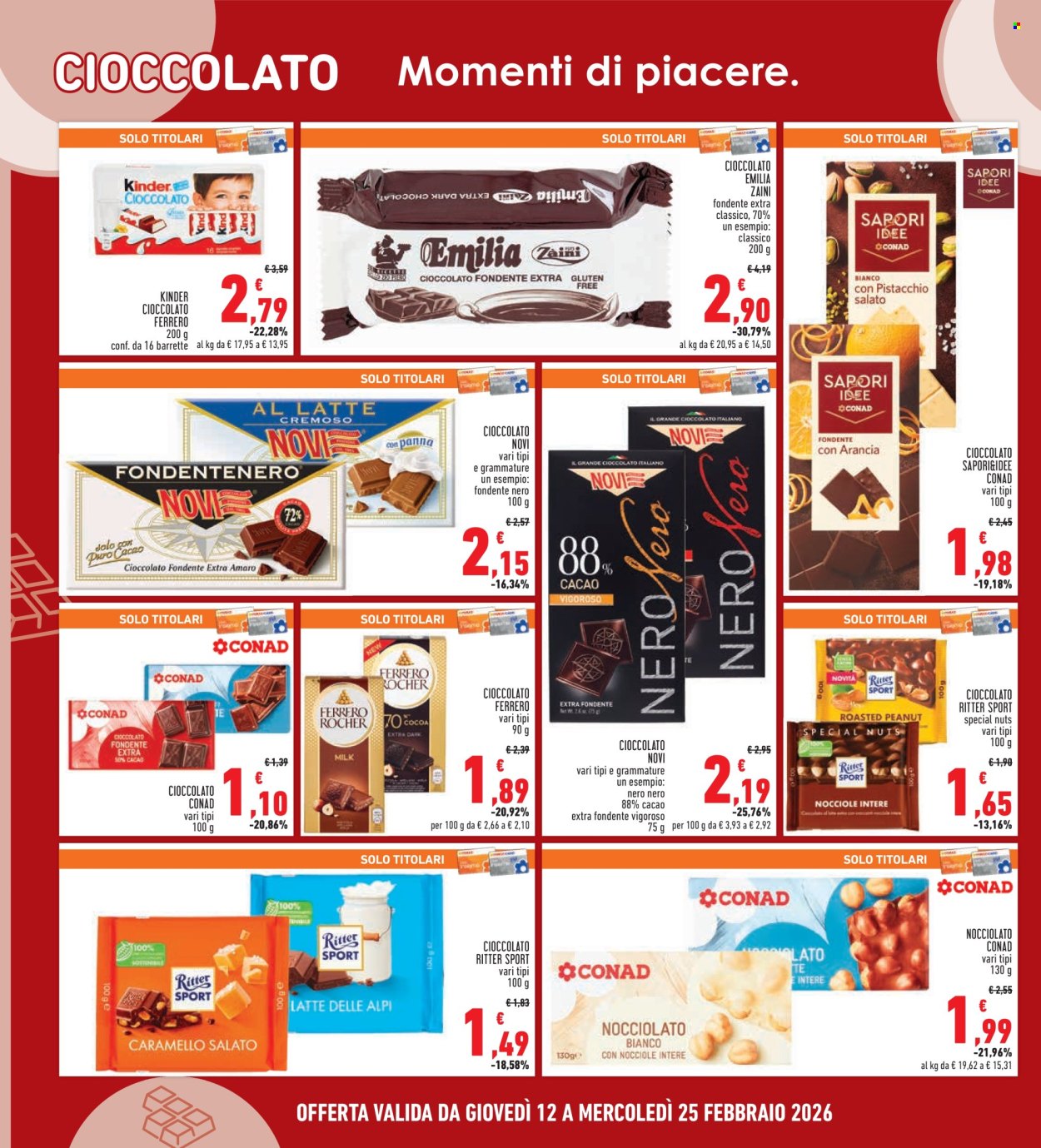 Volantino Conad Superstore - 12/2/2026 - 25/2/2026. Pagina 14