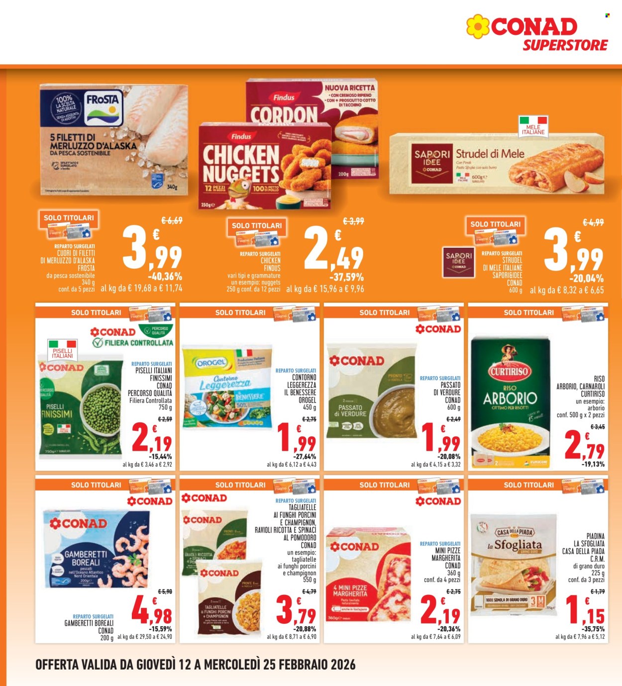 Volantino Conad Superstore - 12/2/2026 - 25/2/2026. Pagina 20