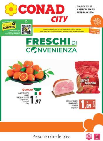 Volantino Conad City - 12/2/2026 - 25/2/2026.