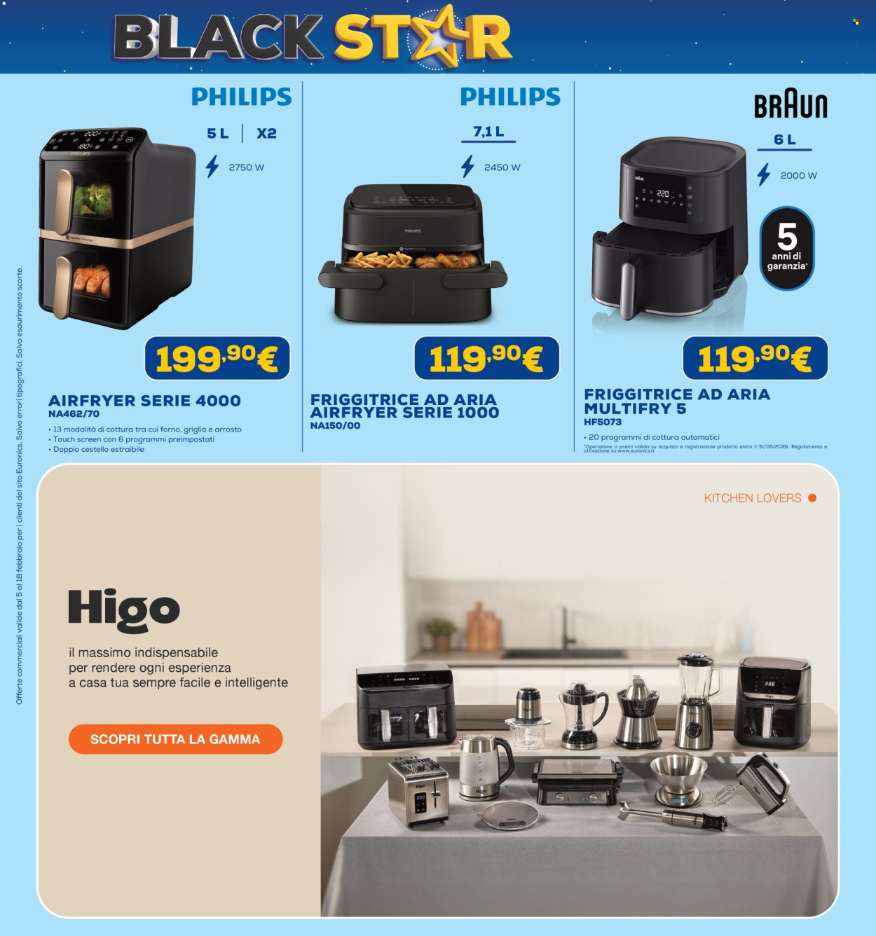Volantino Euronics - 5/2/2026 - 18/2/2026. Pagina 27