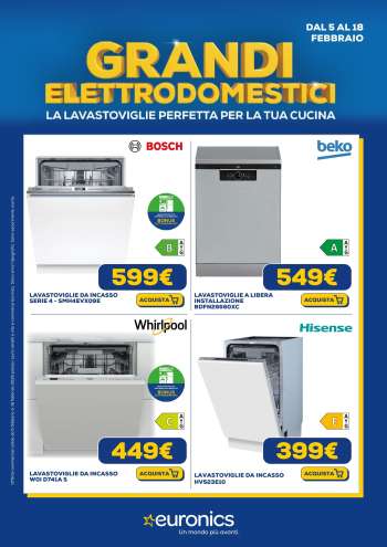 Volantino Euronics - 5/2/2026 - 18/2/2026.