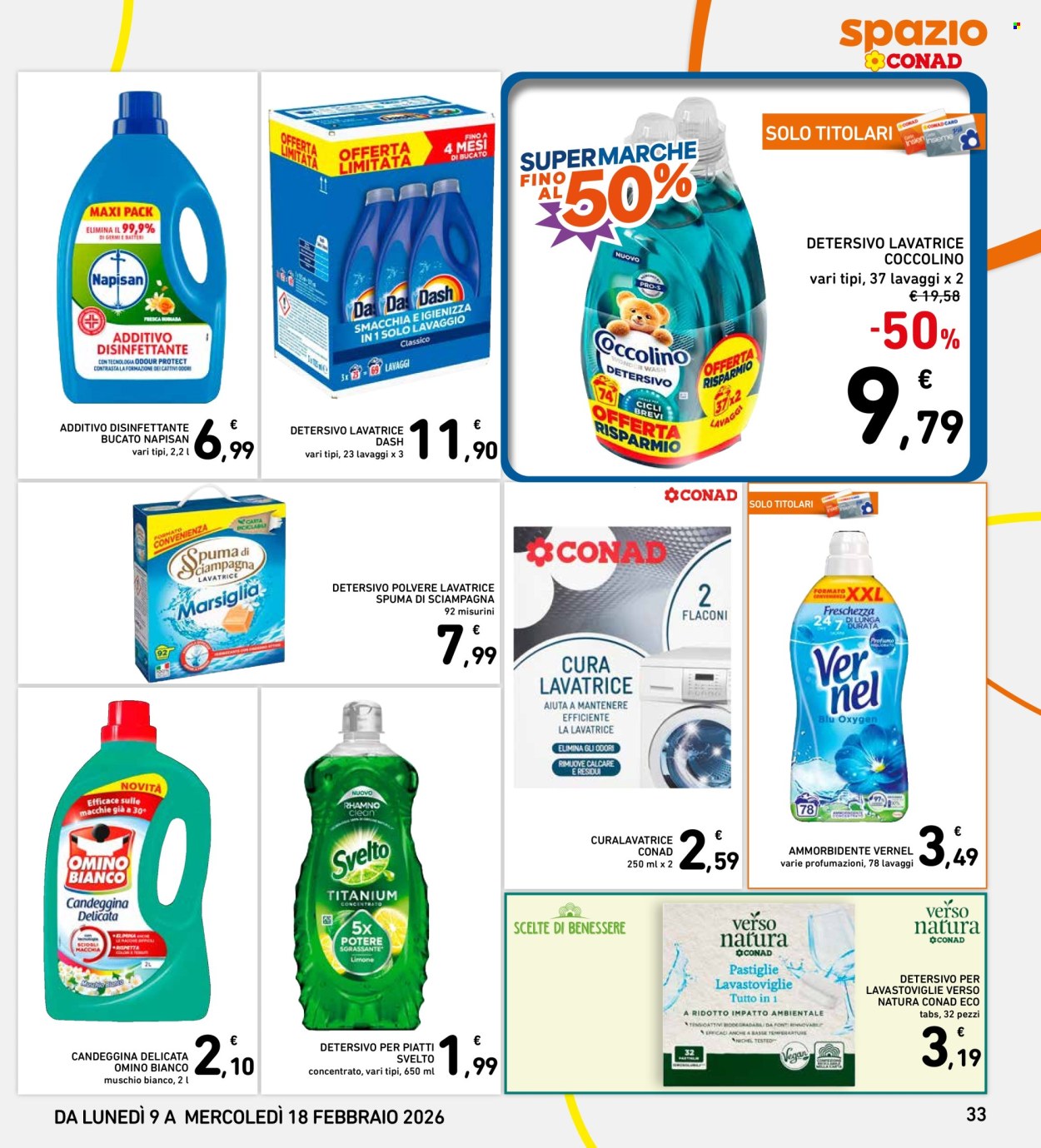 Volantino Spazio Conad - 9/2/2026 - 18/2/2026. Pagina 33