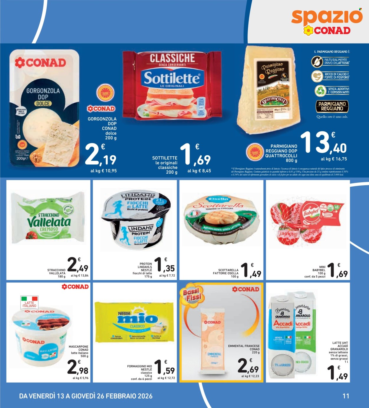Volantino Spazio Conad - 13/2/2026 - 26/2/2026. Pagina 11