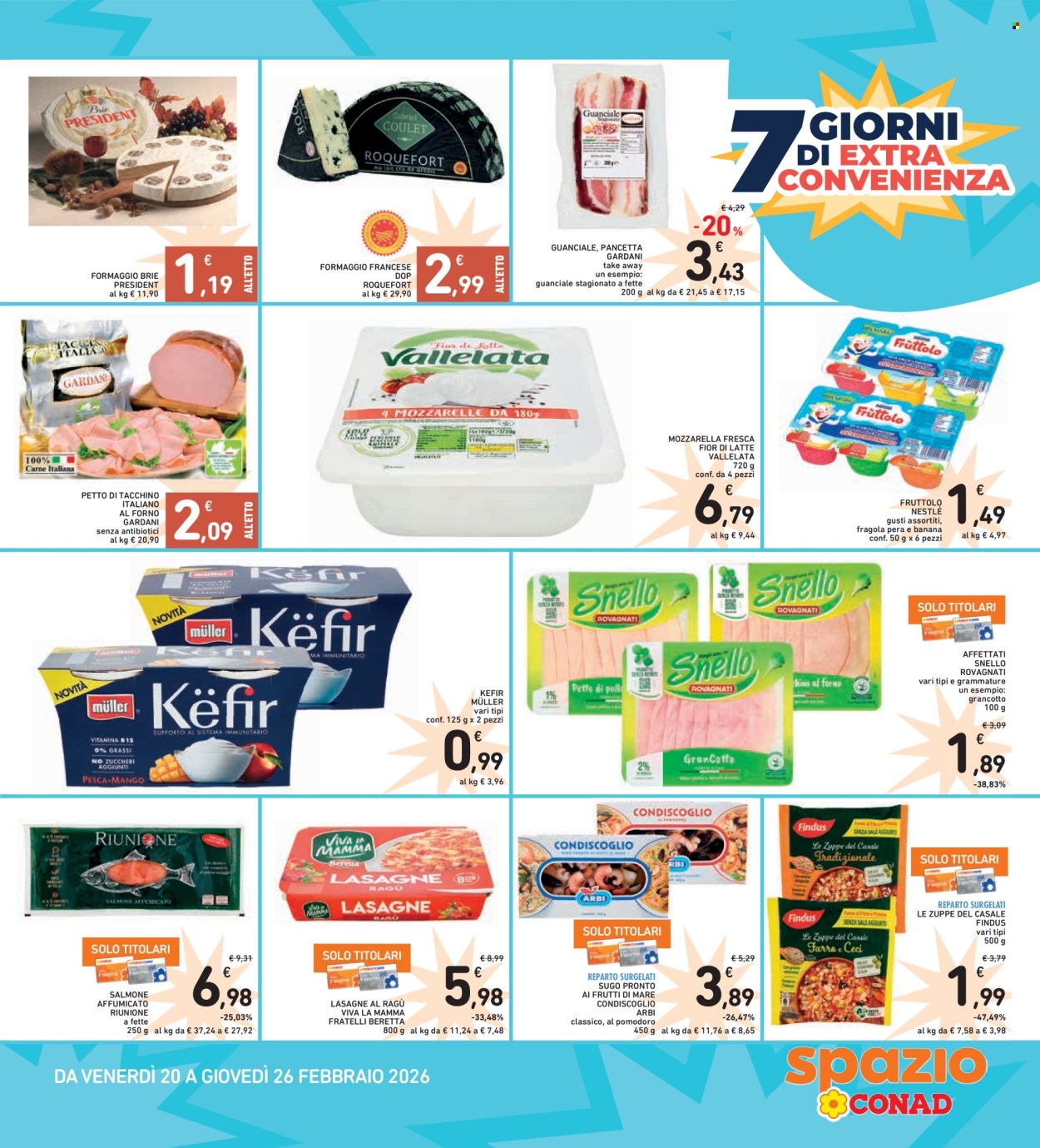 Volantino Spazio Conad - 13/2/2026 - 26/2/2026. Pagina 37